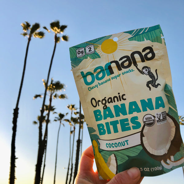 Organic Coconut Chewy Banana Bites | Barnana