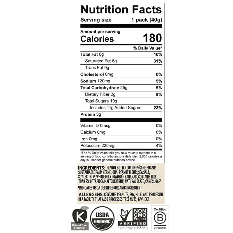 PB BANANA BITES | SNACK SIZE