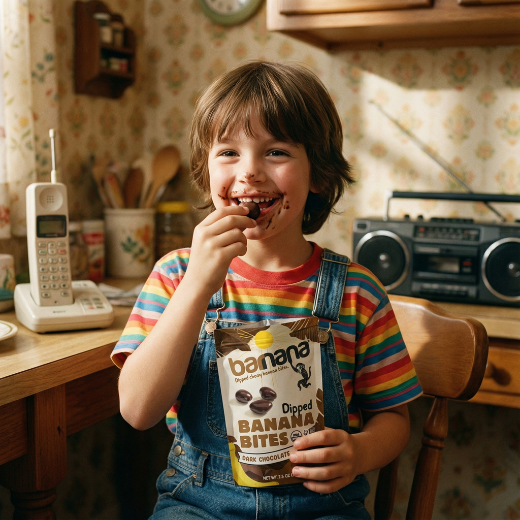 CHOCOLATE BANANA BITES