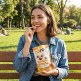 Peanut Butter Dipped Banana Bites 3.5oz (6-Pack)