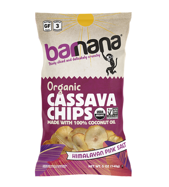 CASSAVA CHIPS PINK SALT - 5oz.