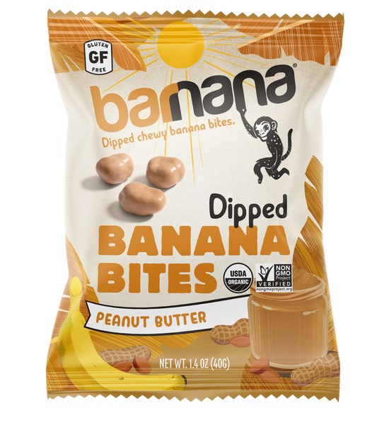 PB BANANA BITES | SNACK SIZE