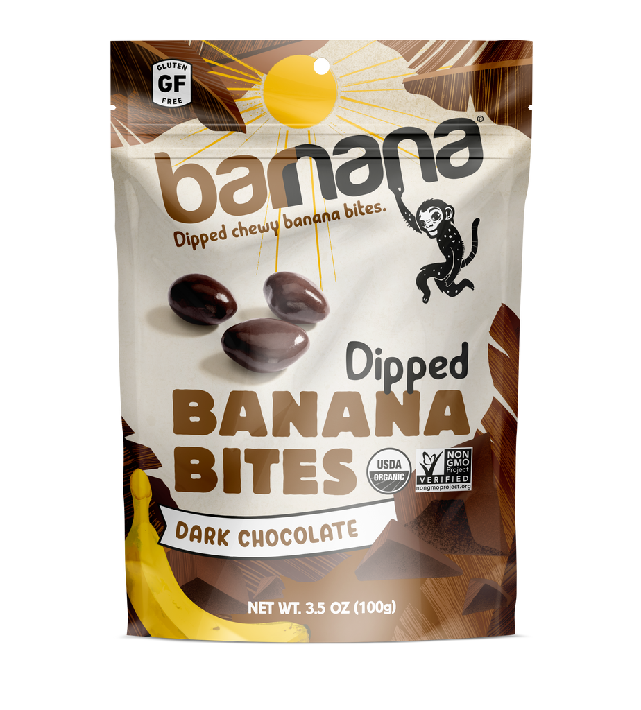 Chocolate Banana Chips (12 bags) - Oh! Naturals