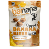 Peanut Butter Dipped Banana Bites 3.5oz (6-Pack)
