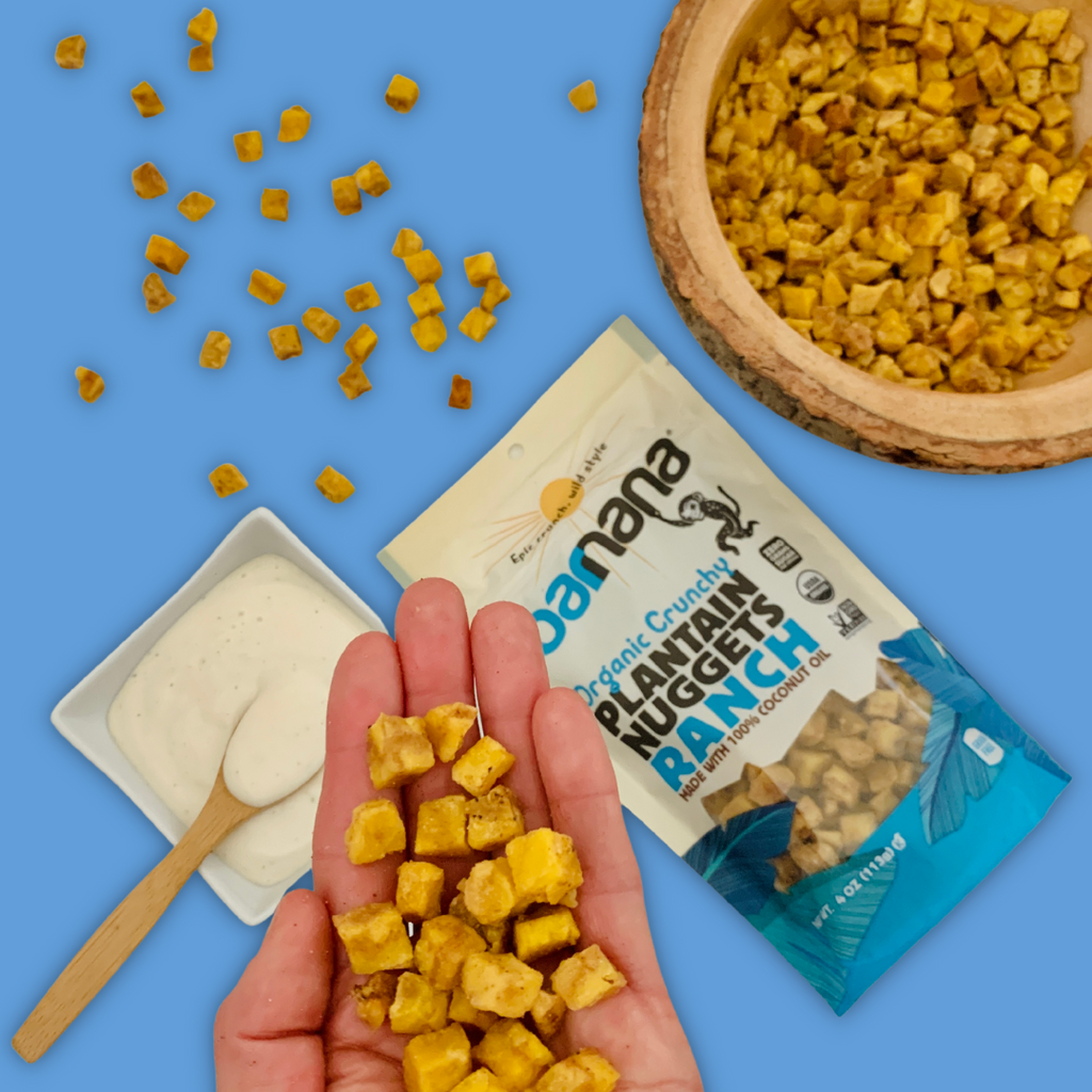 Organic Plantain Scoops - Rowdy ranch - Barnana