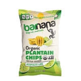 LIME PLANTAIN CHIPS - 2oz.